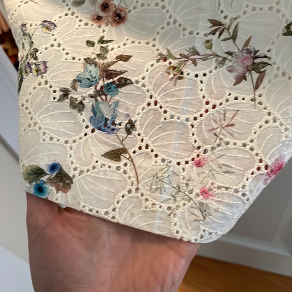 Zara floral pants size small - Picture 5 of 5